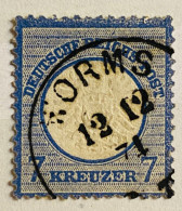 Allemagne YT N° 23 Oblitéré / Used - Beau Cachet 12/12/1871? - Usados