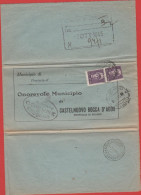 ITALIA - Storia Postale Luogotenenza - 1945 - Doppia Affrancatura - 1 Imperiale / 2x 50c Imperiale Senza Fasci - Piego M - Marcofilía