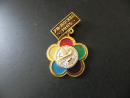 Old Badge Soviet Union CCCP - 12th World Youth Festival 1985 - Zonder Classificatie