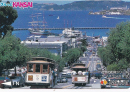 Japan Prepaid Nankai Card 3000 - Kansai San Francisco USA  Tram Ship - Japón