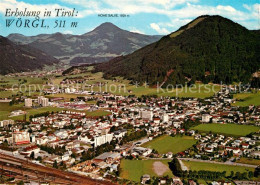 73373695 Woergl Tirol Panorama Inntal Mit Blick Zu Hohe Salve Kitzbueheler Alpen - Altri & Non Classificati