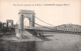 13-TARASCON PONT SUSPENDU SUR LE RHONE-N°LP5118-B/0213 - Tarascon