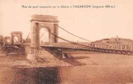 13-TARASCON PONT SUSPENDU SUR LE RHONE-N°LP5118-A/0229 - Tarascon
