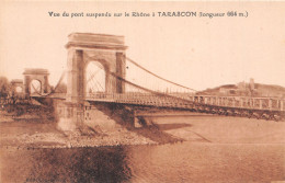 13-TARASCON PONT SUSPENDU SUR LE RHONE-N°LP5118-A/0231 - Tarascon