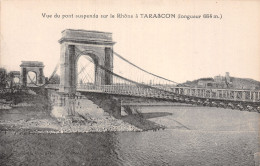 13-TARASCON PONT SUSPENDU SUR LE RHONE-N°LP5118-A/0225 - Tarascon