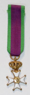 Militaria_309-di_Médaille Vétérans Léopold 3 40-45_WW2_diminutif - Bélgica