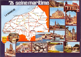 76-SEINE MARITIME MULTIVUES-N°C4105-B/0109 - Sonstige & Ohne Zuordnung