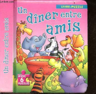 Un Diner Entre Amis - Livre Puzzle - 6 Puzzles - Stuart Martin - 2006 - Autres & Non Classés