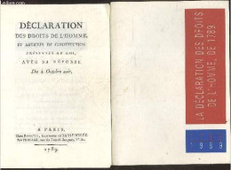 La Declaration Des Droits De L'homme De 1789 - 1789/1989 - COLLECTIF - 1989 - Politiek