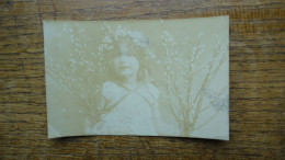 Ancienne Carte , Petite Fille - Portretten