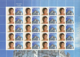 2015 Gibraltar - YouStamps© Stamp Sheet - Personalised "Moorish Castle" : 20 X E - MNH - Gibraltar