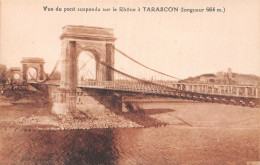 13-TARASCON PONT SUSPENDU-N°LP5118-G/0355 - Tarascon