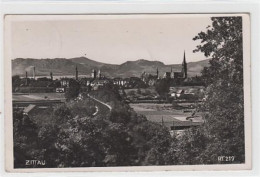 39084507 - Zittau. Teilansicht Mit Kirche. Feldpost, Stempel Von 1943. Leichter Stempeldurchdruck, Kleiner Knick Unten  - Zittau