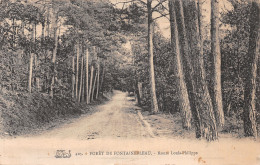 77-FONTAINEBLEAU LA FORET ROUTE LOUIS PHILIPPE-N°LP5118-G/0057 - Fontainebleau