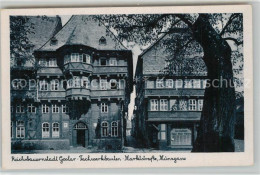 73371361 Goslar Fachwerkbauten Marktstrasse Muenzgasse Goslar - Goslar