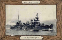 55084807 - Schiff Kreuzer WK I Le Republique Leporello I-II - Oorlog