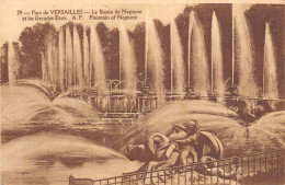 78-VERSAILLES LE PARC BASSIN DE NEPTUNE-N°LP5119-B/0167 - Versailles (Kasteel)