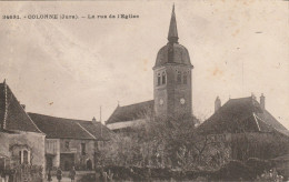 COLONNE (Jura) La Rue De L'Eglise - Poligny