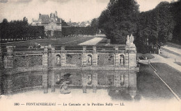 77-FONTAINEBLEAU LA CASCADE ET LE PAVILLON SULLY-N°LP5119-C/0183 - Fontainebleau