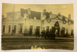 PILVIŠKIAI FOTO POSTCARD LITHUANIA  STOTIS KARIUOMENĖ GELEŽINKELIS - Lituanie