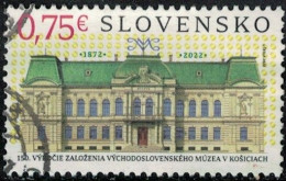 Slovaquie 2022 Oblitéré Used 150 Ans De La Fondation Du Musée Slave Oriental à Kosice Y&T SK 863 SU - Used Stamps