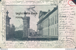 S103 Cartolina Ricordo Di Belgioso Castello 1903 Provincia Di Pavia - Pavia