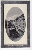 39018807 - Leipzig, Passepartoutkarte Mit Naschmarkt Und Burgkeller Gelaufen Von 1912. Leichter Stempeldurchdruck, Klei - Leipzig