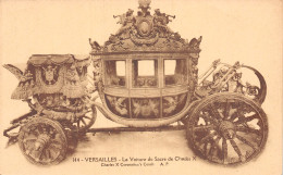 78-VERSAILLES VOITURE DU SACRE DE CHARLES X-N°LP5120-C/0005 - Versailles (Kasteel)