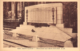 92-SAINT CLOUD MONUMENT AUX MORTS-N°LP5119-H/0289 - Saint Cloud