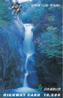 Japan Prepaid Highway Card 10500 - Nature Waterfall - Japan