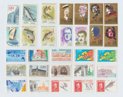 France 1990 Lot De 54 Timbres Neufs Et Différents + Bloc Feuillet N° BF12 - Unused Stamps