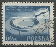 POLOGNE  N° 829 OBLITERE - Usati