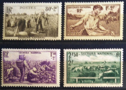FRANCE                             N° 466/469                               NEUF** - Unused Stamps