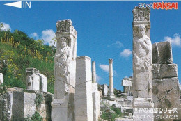 Japan Prepaid Kansai Card 2000 - Turkey Gate Of Hercules - Japón