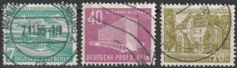 1954...121/123 O - Used Stamps