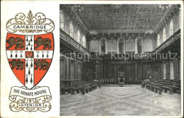 11732826 Cambridge Cambridgeshire The Senate House Interior Wappen Cambridge Cam - Autres & Non Classés