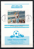 Argentina 1986 Football Soccer World Cup Commemorative Print - 1986 – Mexique