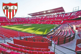 Stadium Ramon Sanchez Pizjuan (Sevilla CF) Postcard - Size: 15x10 Cm. Aprox. - Football