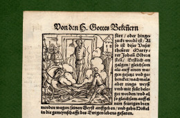 ST-DE Martin Luthers Protestantische Reformation Tod Hinrichtungen Holzschnitt 1557 Ludwig Rabus #K - Prints & Engravings