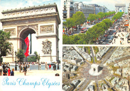 75-PARIS LES CHAMPS ELYSEES-N°C4111-C/0325 - Sonstige & Ohne Zuordnung