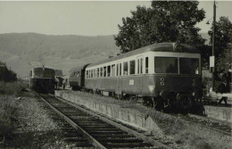 Trains En Gare - Niederemmel Piesport, 1961 - Eisenbahnen