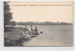Congo - BRAZZAVILLE - Pointe De Léopoldville Sur La Première Cataracte Du Fleuve Congo - Ed. Augouard 35 - Brazzaville