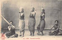 Laos - Danseuses Laotiennes - Cliché Raquez - Ed. La Pagode 177 - Laos