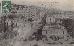 Algérie - ALGER - Rue De Constantine Et Boulevard Bugeaud - Conseil De Guerre - Tramway - Ed. Collection Idéale P.S. 271 - Alger