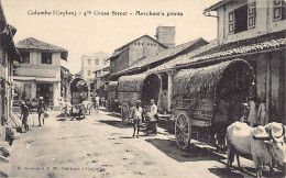 SRI LANKA - COLOMBO - 4th Cross Street, Marchant's Stores - Publ. H. Grimaud & W. Sburque  - Sri Lanka (Ceilán)