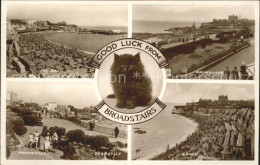 11732752 Broadstairs Bay Promenade Sands Cat Valentine's Post Card Grossbritanni - Other & Unclassified