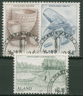 Aland 1994 Steinzeit 88/90 Gestempelt - Aland