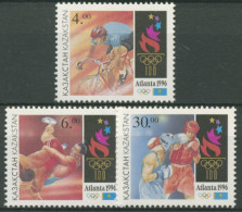 Kasachstan 1996 Olympische Sommerspiele Atlanta 123/25 Postfrisch - Kazakhstan