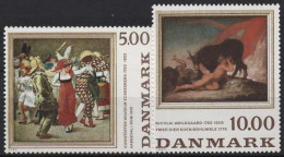 Dänemark 1984 Gemälde Karneval In Rom Von Eckersberg 819/20 Postfrisch - Ungebraucht