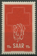 Saarland 1952 Woche Des Roten Kreuzes 318 Postfrisch - Unused Stamps